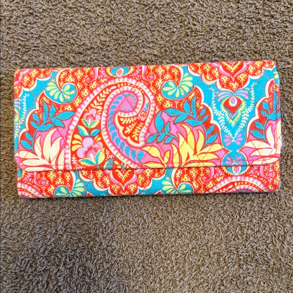 Vera Bradley Colorful Paisley Women's Wallet